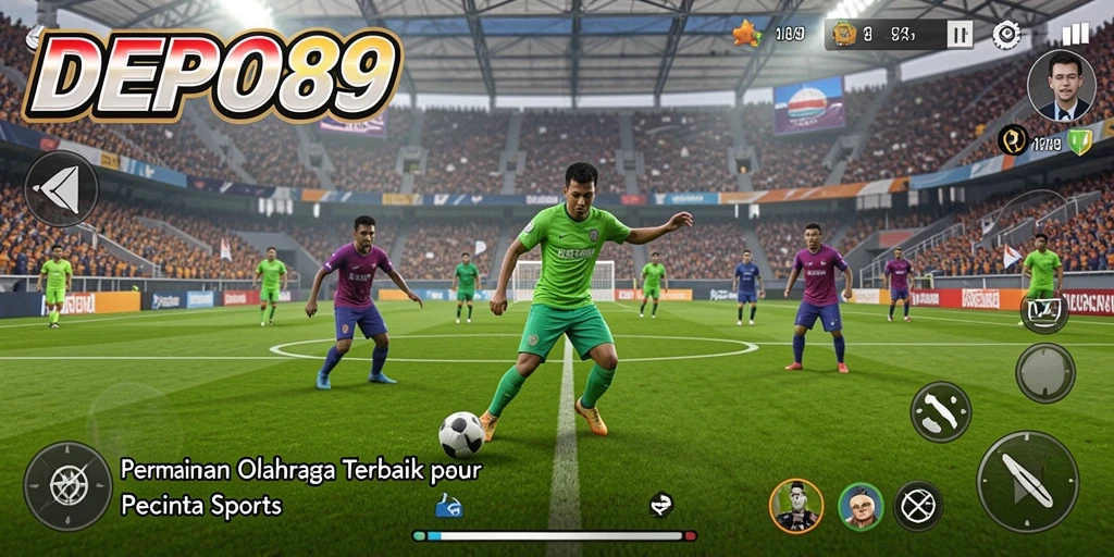 Tampilan permainan DEPO89 yang mendebarkan dalam kategori olahraga.