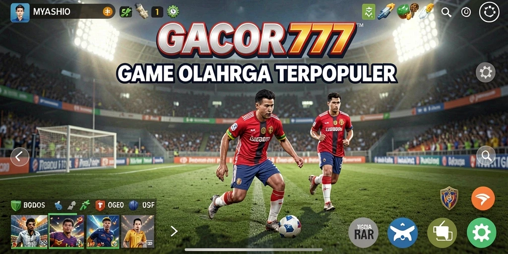Tampilan gameplay mendebarkan di GACOR777.
