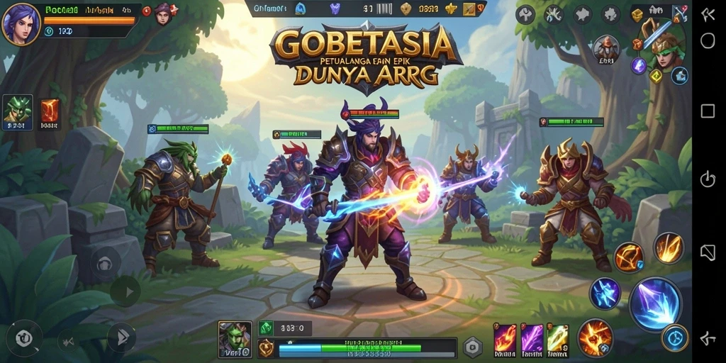 Tampilan menakjubkan dari gameplay seru GOBETASIA.