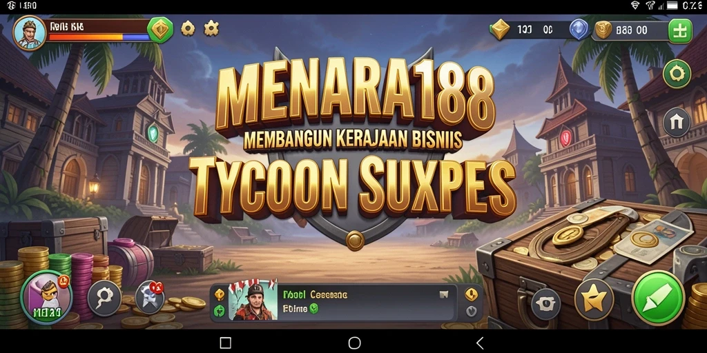 Screenshot gameplay <strong>MENARA188</strong> yang menunjukkan pengalaman Tycoon yang seru.