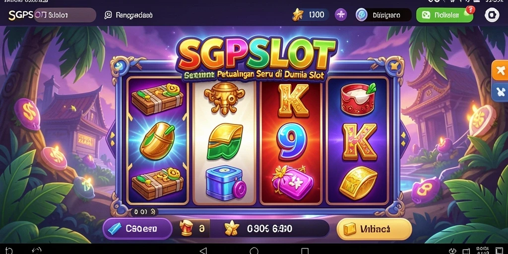 Screenshot dari gameplay SGPSLOT yang menunjukkan aksi seru saat bermain.