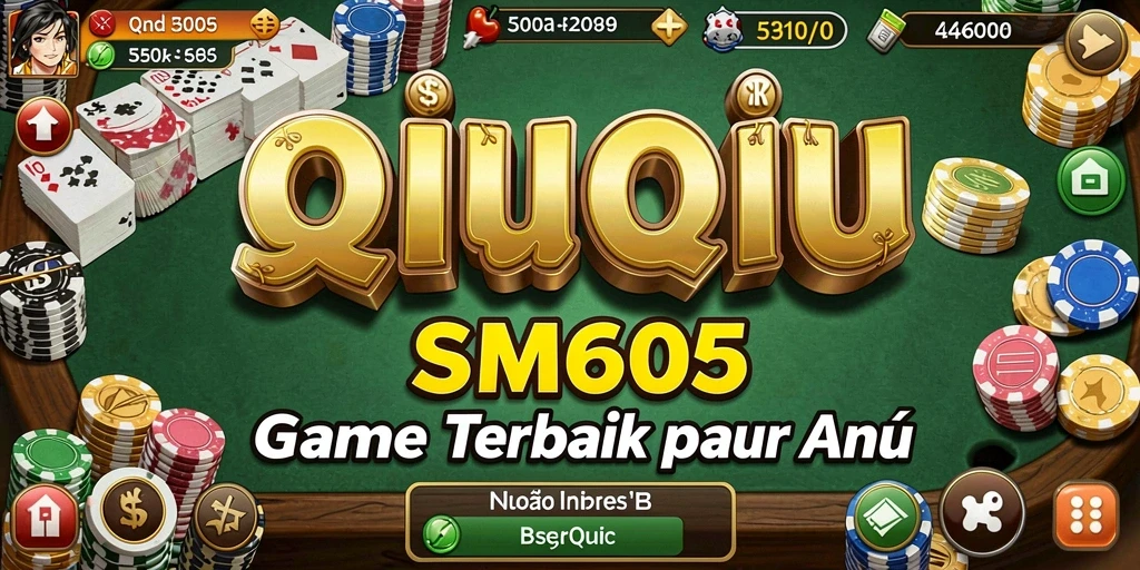Tampilan gameplay menarik dari SM605 saat bermain QiuQiu.