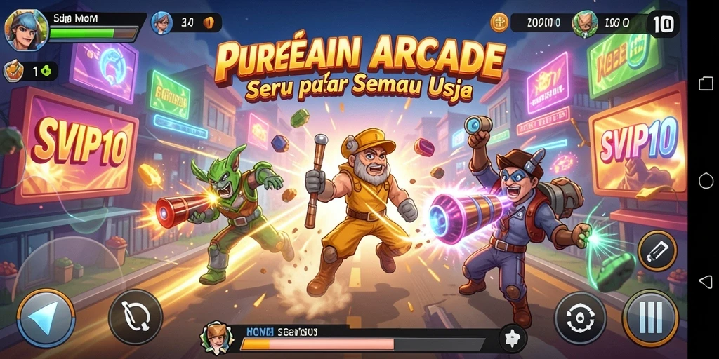 Tampilan gameplay SVIP10 yang menarik dan penuh aksion.