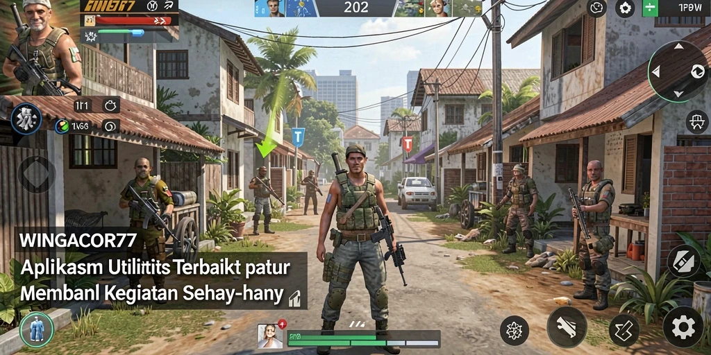 Tampilan antarmuka WINGACOR77 yang intuitif dan menarik.