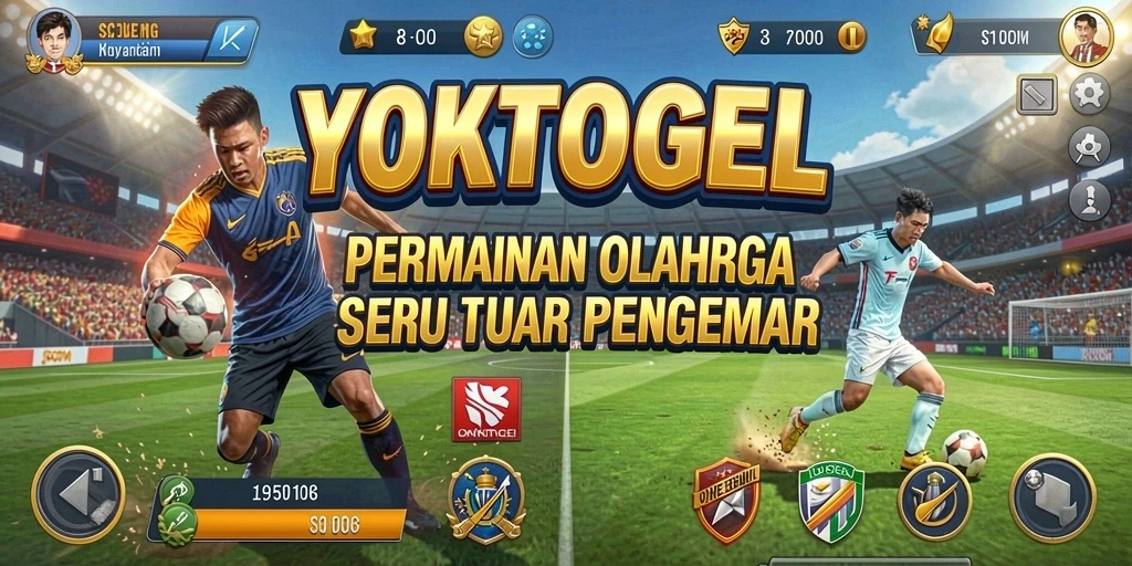 Tampilan aksi seru dalam gameplay YOKTOGEL.