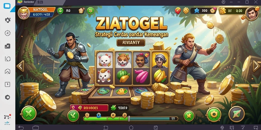 Tampilan gameplay menarik dari ZIATOGEL yang penuh strategi.